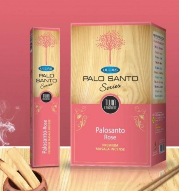 Incienso de Palo Santo con Rosas de Ullas