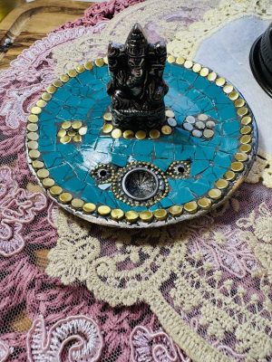 Portaconos y Varillas Placa Ganesha