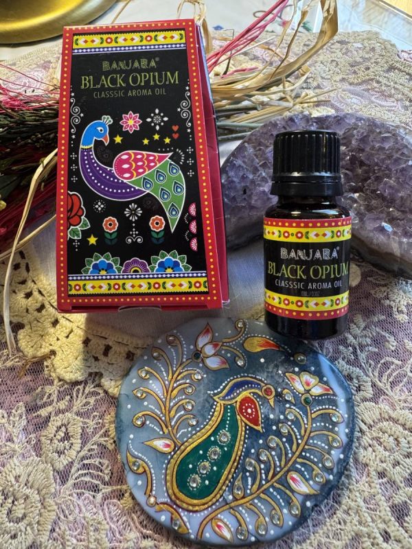 Aceite de Fragancia de la India Banjara 10ml - Opio Negro