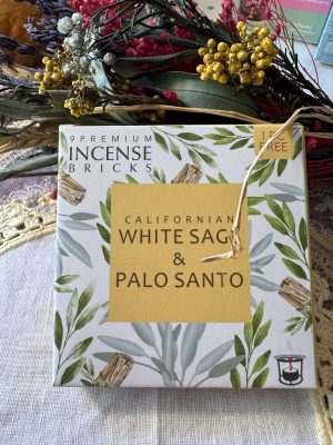 Aromafume Ladrillos Salvia Blanca con Palo Santo
