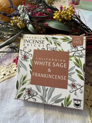 Ladrillos  Salvia Blanca y Frankinciense