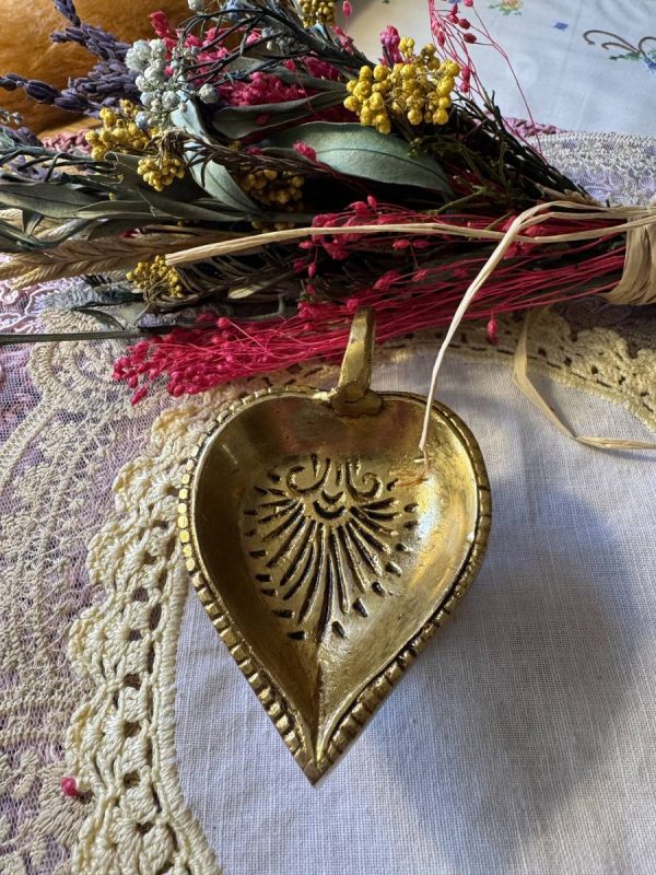 Porta velas Bronce retro
