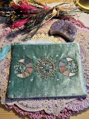 Bolsa de terciopelo Triple Luna multiusos
