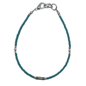 Pulsera Nepalés de Gemas Extra Finas - Turquesa y Gota