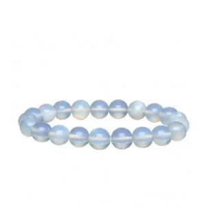 Pulsera elástica opalina