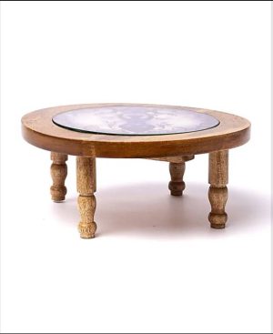 Mesa auxiliar de madera con estampado Diosa de la luna en cristal (calidad B
Vuelve la semana próxima