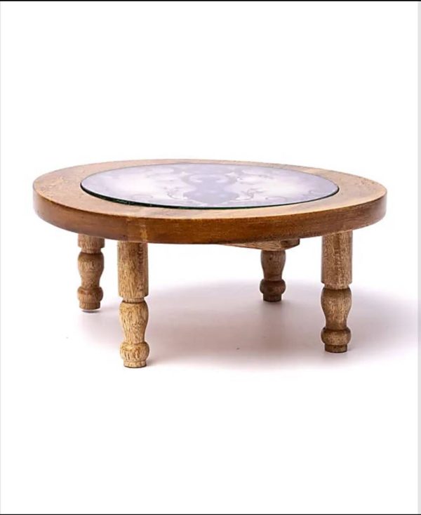 Mesa auxiliar de madera con estampado Diosa de la luna en cristal (calidad B
Vuelve la semana próxima
