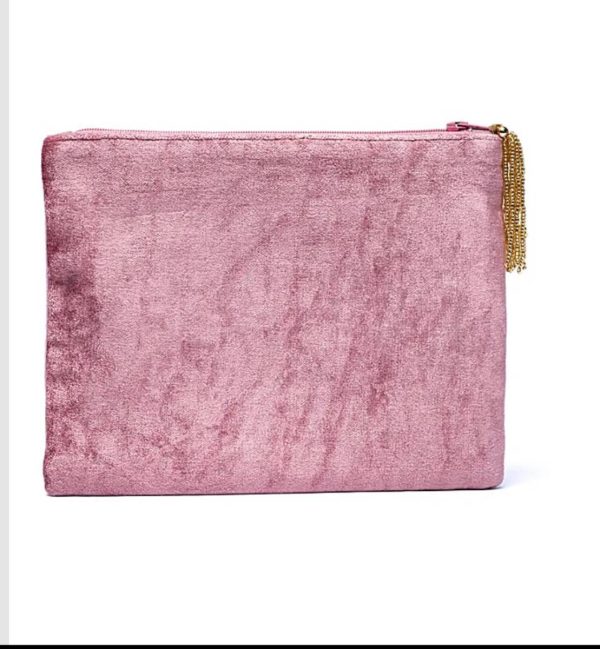 Bolsa de terciopelo rosa con cremallera y Árbol de la Vida
Vuelve a finales semana - Imagen 2