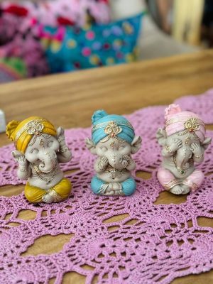 Ganesha No oigo ,no veo ,no hablo PASTEL