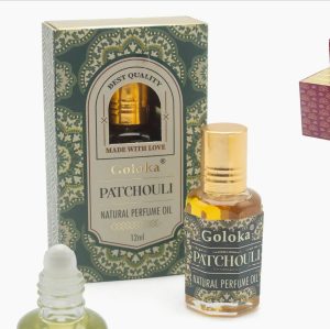 Aceite Perfumado Natural Goloka Pachulí 12 ml