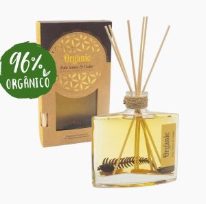 Amb. Orgánico Palo Santo & Cedro 150ml