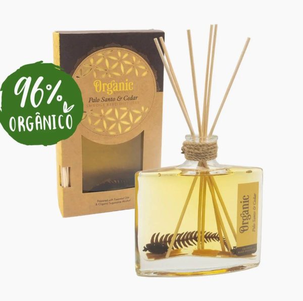Amb. Orgánico Palo Santo & Cedro 150ml