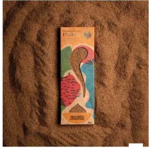 Incienso en Polvo Palo Santo con madera de Oriente Sagrada Madre
