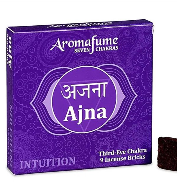 Aromafume Chakra ladrillos de incienso 6°chakra