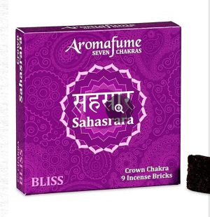 Aromafume Chakra ladrillos de incienso 7°chakra