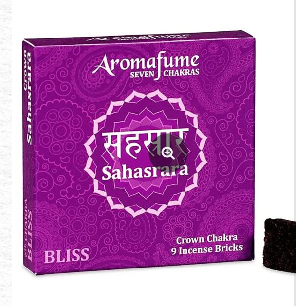 Aromafume Chakra ladrillos de incienso 7°chakra