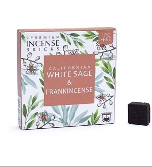 Aromafume ladrillos de incienso Salvia blanca/Franquincienso