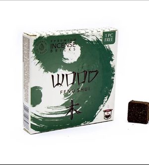 Aromafume Feng Shui ladrillos de incienso Madera