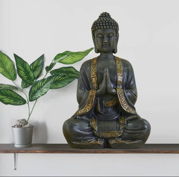 Gran Estatua Buda Meditación 38cm - Decoración Zen.
Se envía a partir de 7 días por orden de entrada - Imagen 3