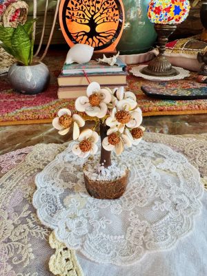 Árbol Gomati Chakra con Rudraksha