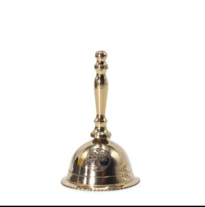 Campana Pequeña de Altar de Latón - Árbol de la Vida