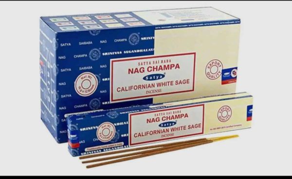 Incienso de Nag champán y Salvia Blanca