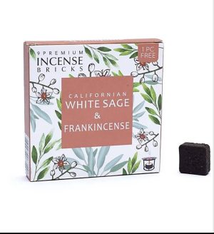 Aromafume ladrillos de incienso Salvia blanca/Franquincienso