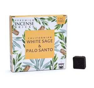 Aromafume ladrillos de incienso Salvia blanca y Palo santo
