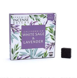 Aromafume ladrillos de incienso Salvia blanca y Lavanda