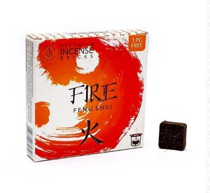 Aromafume Feng Shui ladrillos de incienso Fuego