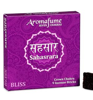 Aromafume Chakra ladrillos de incienso 7°chakra