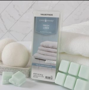 CANDLE WARMERS® Cera perfumada
FRESH LINEN 140g
Se entrega a partir del 7/12 noviembre