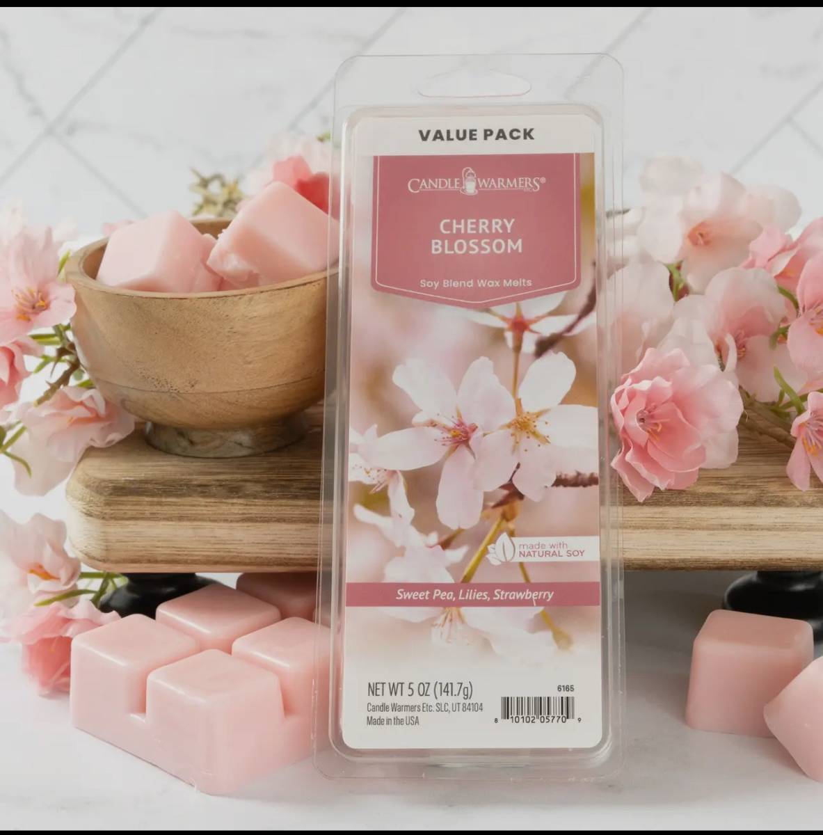 Cera de Soja flor de cerezo140 gr