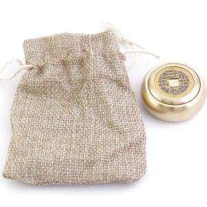 AMULETO Moneda Giratoria de la Fortuna ,suerte y prosperidad