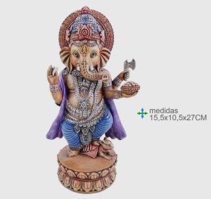 Ganesha Resina 15,5x 10,7x27cm