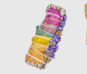 Salvia Blanca con Rosas