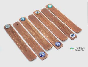 Porta incienso Madera ojo Turco Randon