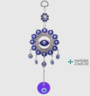 Colgante Metal ojo turco contra Mal de ojo azul preventa 6/11 dic