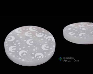 Base Selenita Luna 10 cm preventa 6/11 Dic