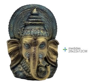 GANESHA RESINA IMPRESIONANTE 28x22x12 preventa 7/11 dic
