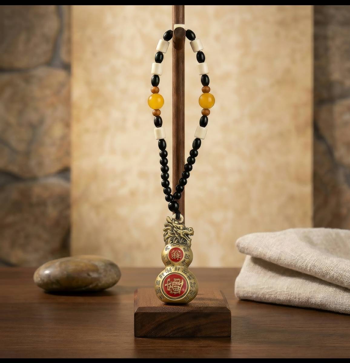 Colgante Feng Shui - Calabaza para la Salud y la Longevidad - Imagen 2