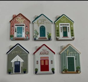 Imán Cerámica casa 6x8 cm Individual Preventa 12/19 Ene