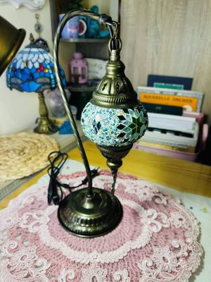 Lámpara Turca verde