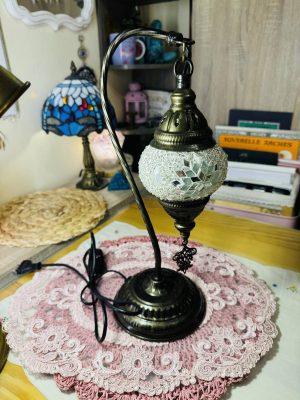 Lámpara Turca Blanca