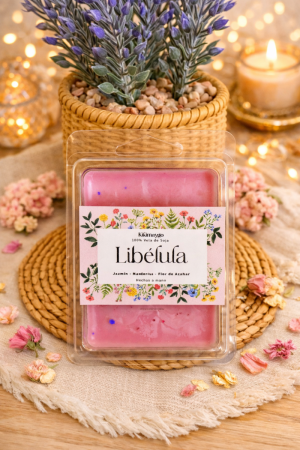 Wax melts artesanales Libélula 
100% cera de soja
Hechas a mano