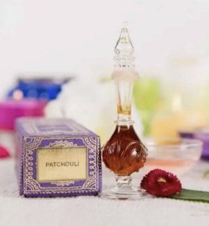 Aceite aromático Perfume Patchouli Noir - en vidrio soplado a mano