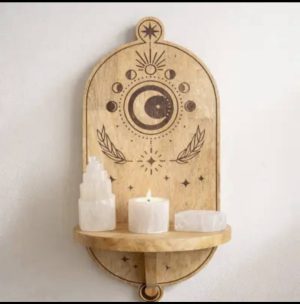 Estante pared Fases lunares
