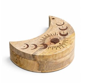 Caja deslizante luna y sol