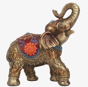 Figura elefante bronce