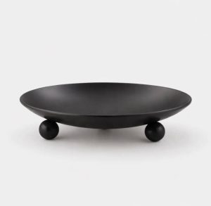 Soporte Plato Velón Negro